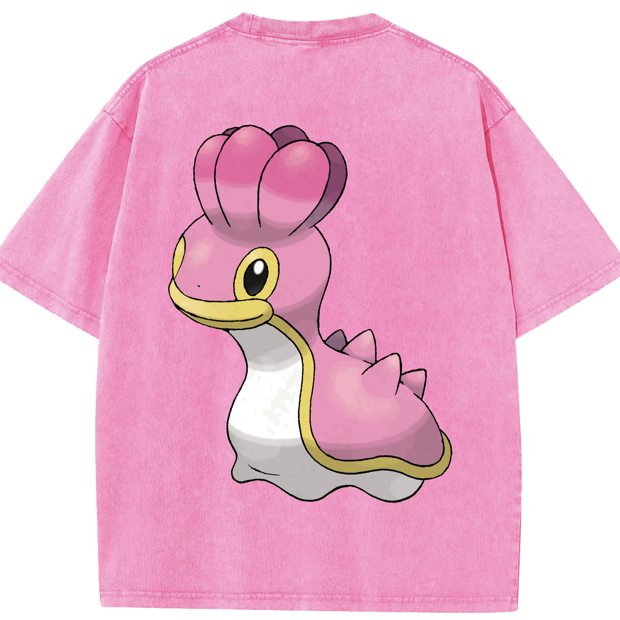 （画像用） ポケットモンスター Pokémon 綿100% ヴィンテージ風 半袖Tシャツ（背面プリント）